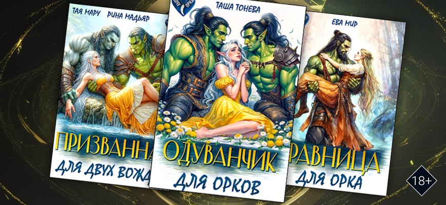 12 небольших любовных романов про горячих Орков! [подборка книг]