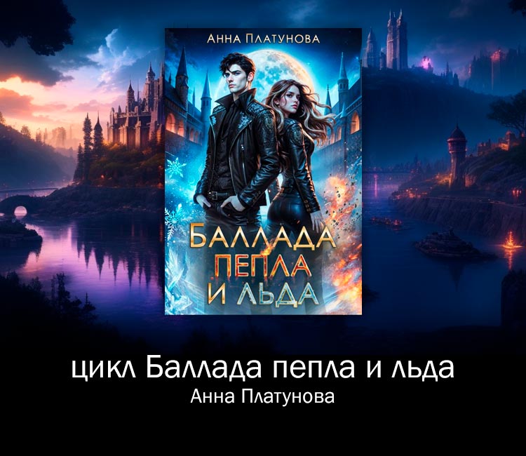 Цикл Баллада пепла и льда (Анна Платунова) свежий и многообещающий фэнтези цикл!